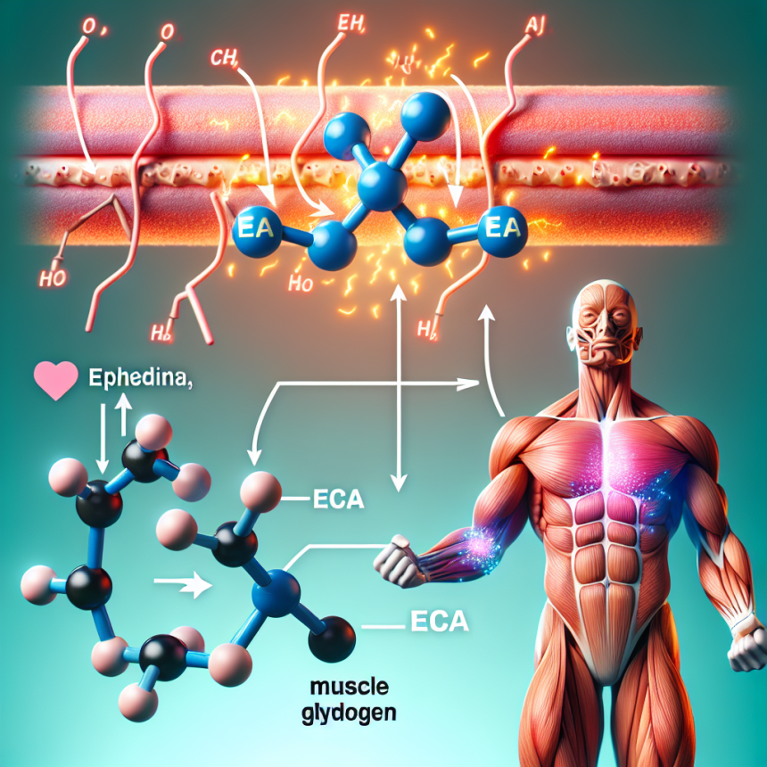 Effet de l'ECA sur le glycogène musculaire