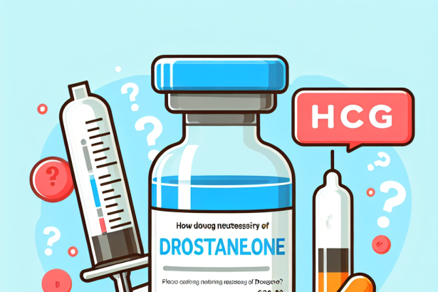 L'HCG est-elle nécessaire après la Drostanolone ?