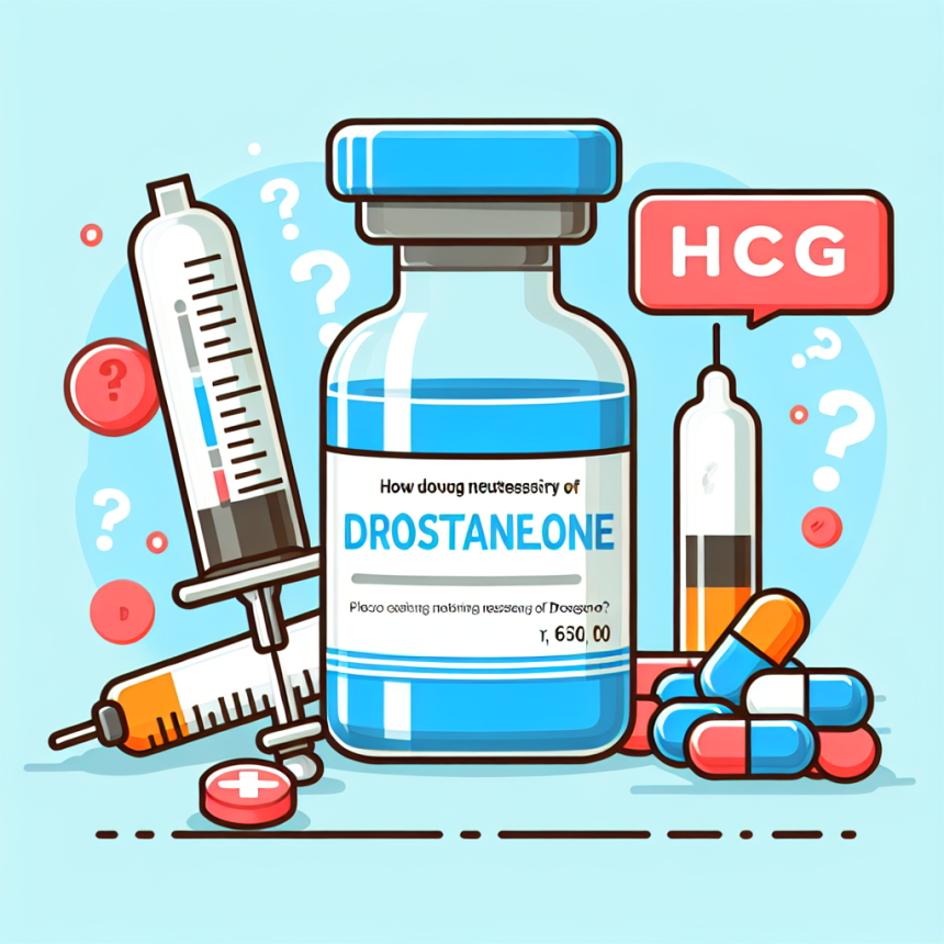 L'HCG est-elle nécessaire après la Drostanolone ?