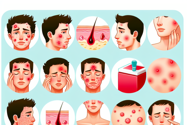 Acné : réactions cutanées typiques