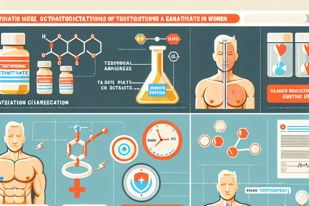 Caractéristiques de l'utilisation de l'énanthate de testostérone dans Femmes