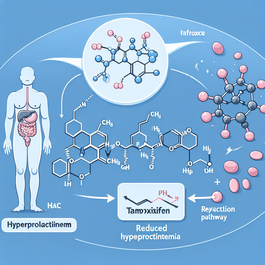 Caractéristiques de l'utilisation du tamoxifène pour réduire le risque d'hyperprolactinémie
