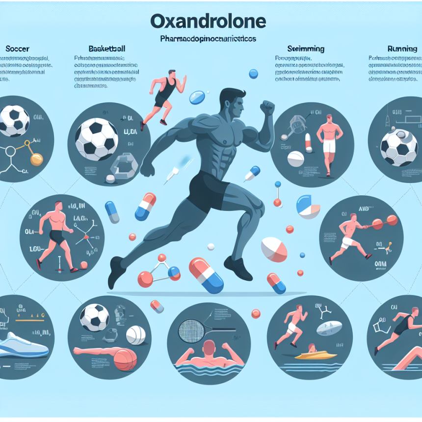 Caractéristiques de la pharmacodynamie de l'oxandrolone dans divers sports