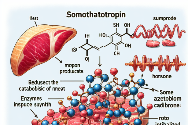Comment la somatropine contribue à réduire le catabolisme de la viande