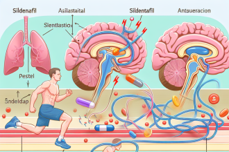 Comment le sildénafil affecte la fonction du système nerveux central pendant l'entraînement