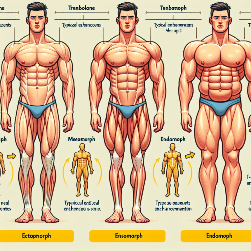 Différences d'effet du trenbolone selon la morphologie (ectomorphe, mésomorphe, endomorphe)