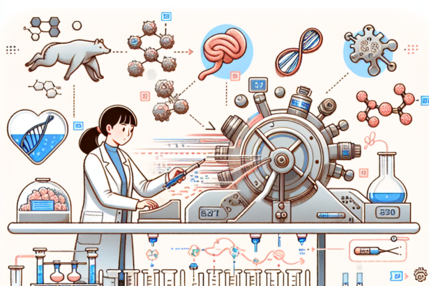 Influence de la pharmacologie sur la vitesse de synthèse des protéines animales