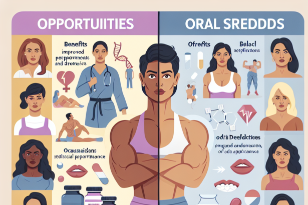 Les stéroïdes oraux chez les femmes : opportunités et menaces