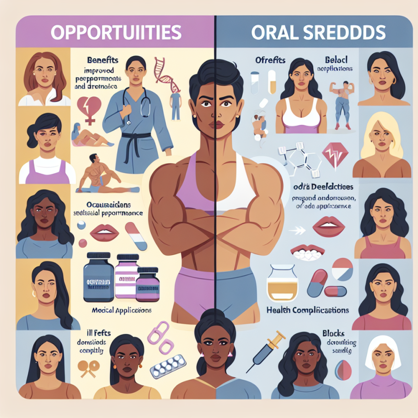 Les stéroïdes oraux chez les femmes : opportunités et menaces