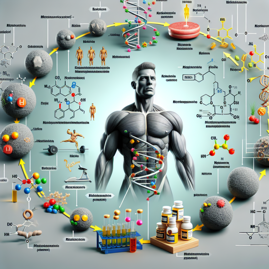 Effet de l'acétate de méthénolone sur la synthèse des protéines