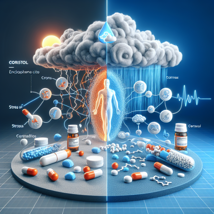 Effet du citrate d'enclomifène sur le taux de cortisol en situation de stress