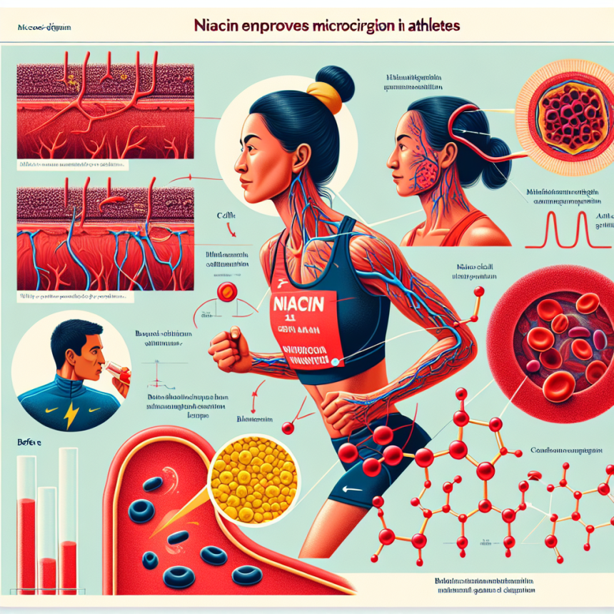 Étude du rôle de la niacine dans l'amélioration de la microcirculation chez les sportifs