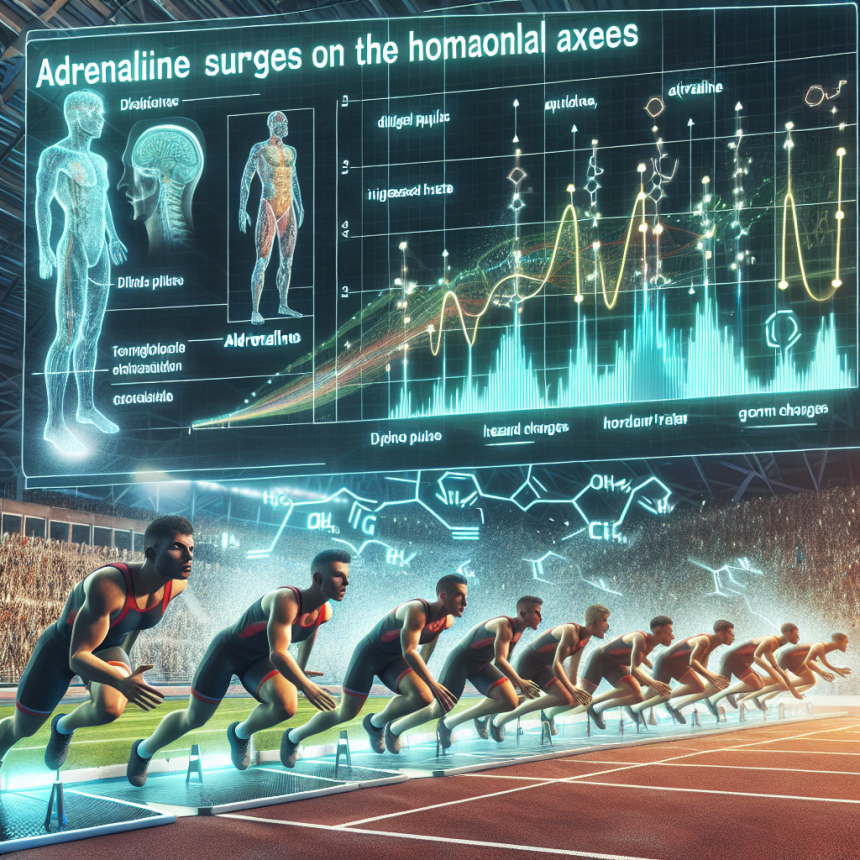 Influence des poussées d'adrénaline sur les axes hormonaux des athlètes