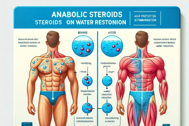 L'effet des stéroïdes anabolisants sur la rétention d'eau