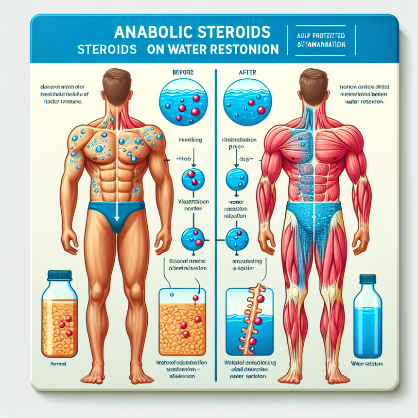 L'effet des stéroïdes anabolisants sur la rétention d'eau