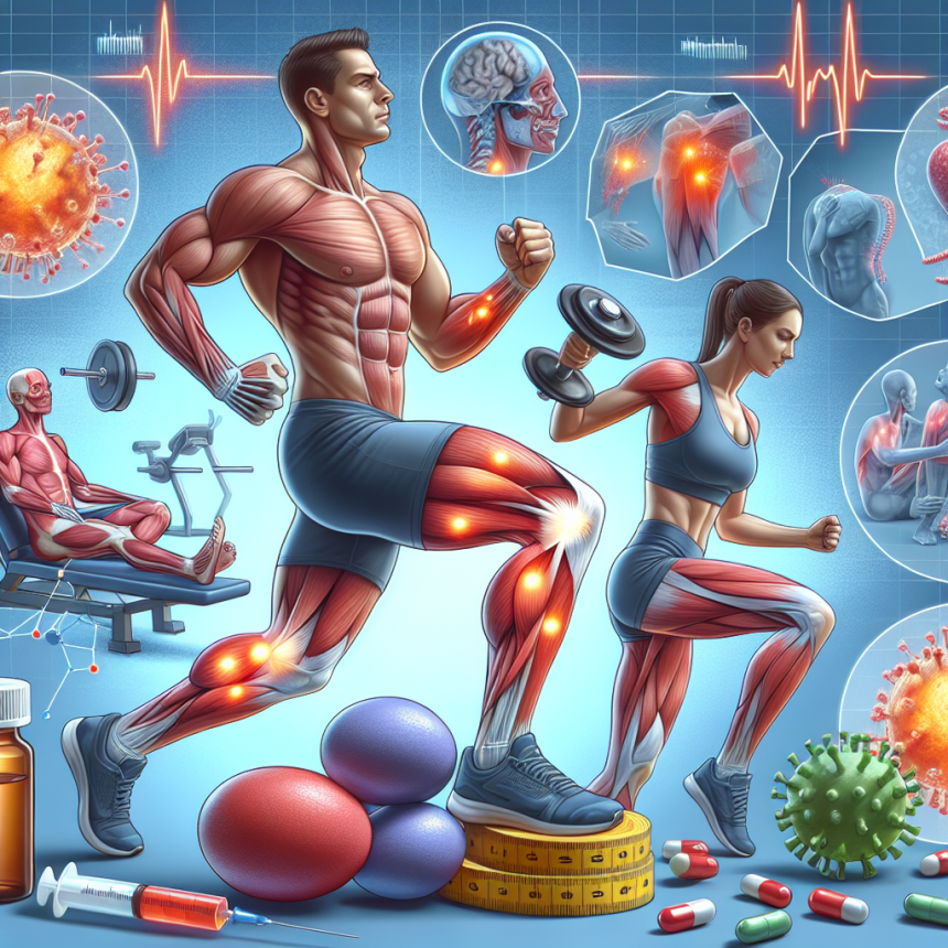 Le rôle du chlorhydrate de raloxifène dans la réduction de l'inflammation après l'effort