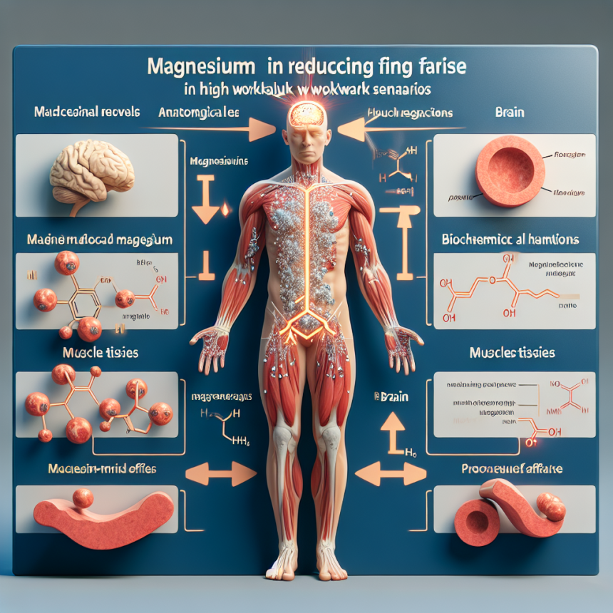 Le rôle du magnésium dans la réduction de la fatigue à haute charge