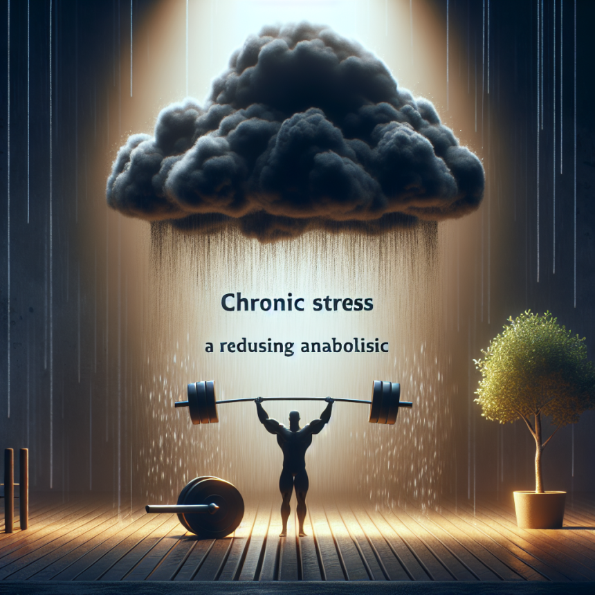 Le stress chronique comme facteur de réduction de l'anabolisme