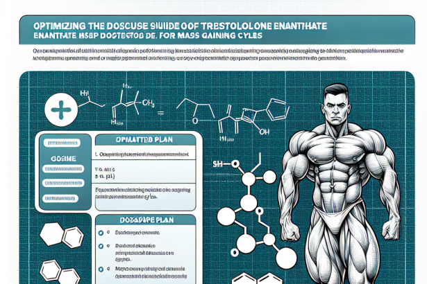 Optimisation du dosage de la tréstolone énanthate pour les cycles de prise de masse