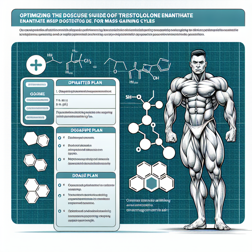 Optimisation du dosage de la tréstolone énanthate pour les cycles de prise de masse