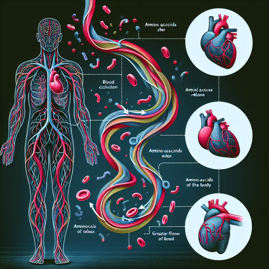 Utilisation des acides aminés pour améliorer l'irrigation sanguine