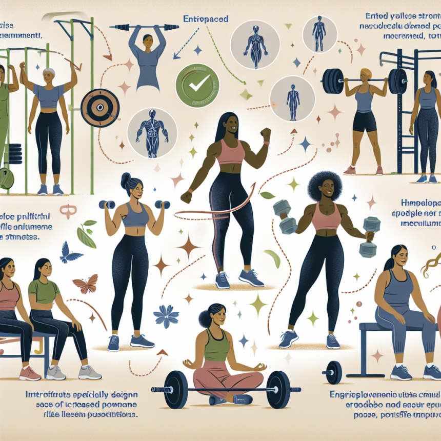 Avantages du cours pour augmenter la masse musculaire maigre chez la femme