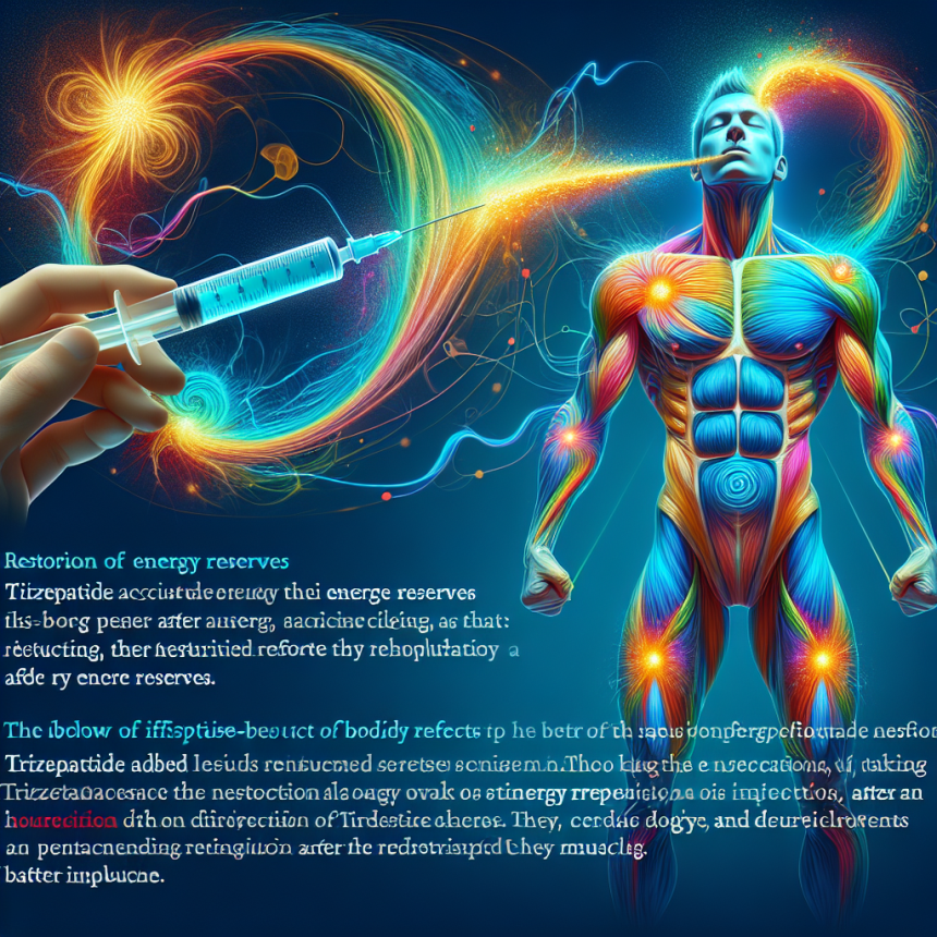 Comment le tirzépatide affecte la restauration des réserves énergétiques après l'entraînement