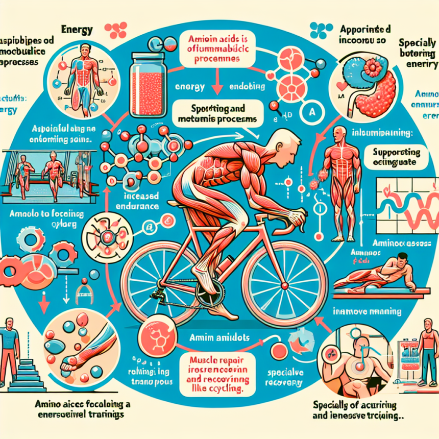 Comment les acides aminés agissent-ils ? Influencent-ils l'endurance dans les sports cycliques ?