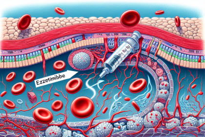 Effet de l'ézétimibe sur l'amélioration de la microcirculation tissulaire pendant la rééducation