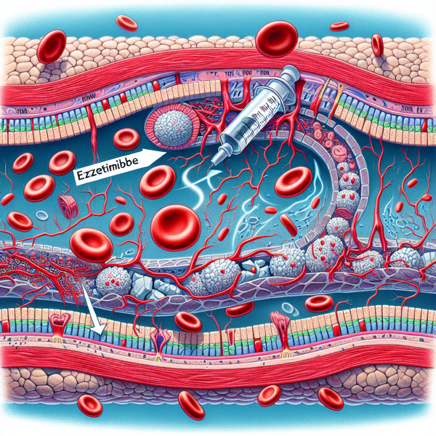 Effet de l'ézétimibe sur l'amélioration de la microcirculation tissulaire pendant la rééducation