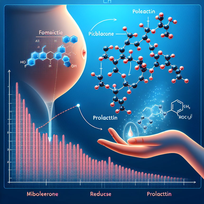 L'effet de la Mibolérone sur le taux de prolactine