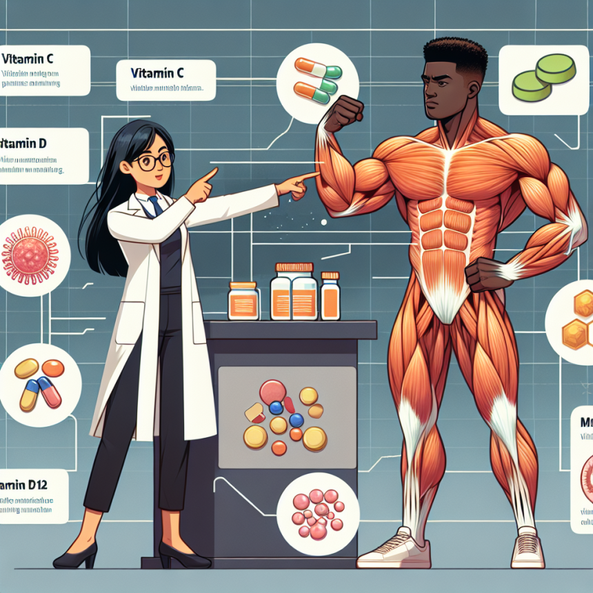 Les vitamines contribuent à améliorer le tonus musculaire