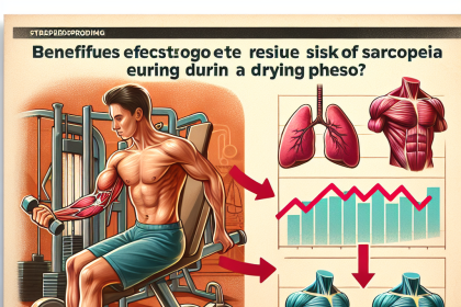 Stéroïdes et réduction du risque de sarcopénie pendant la sèche