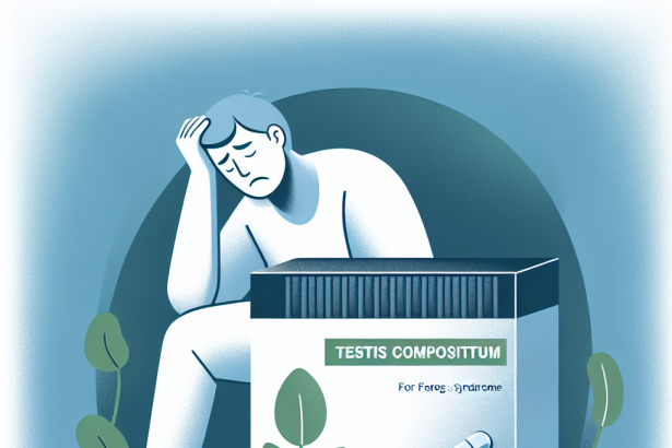 Utilisation de Testis Compositum dans le syndrome de fatigue chronique ?